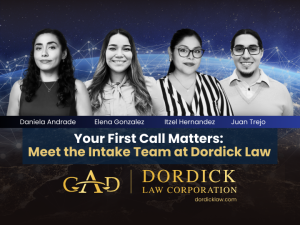 Your First Call Matters: Meet the Intake Team at Dordick Law