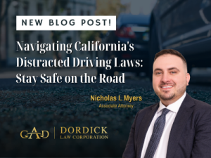 Navigating California’s Distracted Driving Laws: Stay Safe on the Road