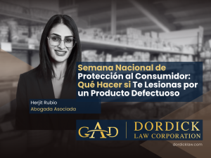 Semana Nacional de Protección al Consumidor: Conozca sus Derechos sobre Productos Defectuosos