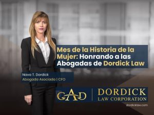 Mes de la Historia de la Mujer: Honrando a las Abogadas de Dordick Law