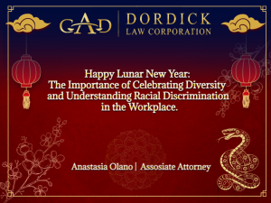 Happy Lunar New Year: The Importance of Celebrating Diversity and Understanding Racial Discrimination in the Workplace