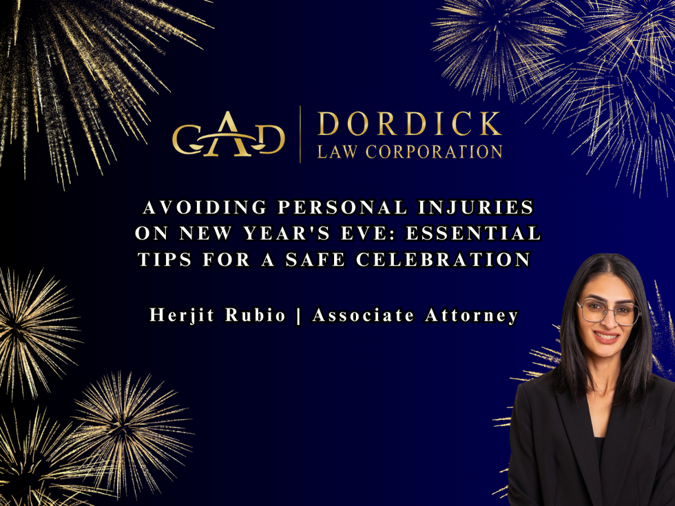 Avoiding Personal Injuries on New Year's Eve: Essential Tips for a Safe Celebration