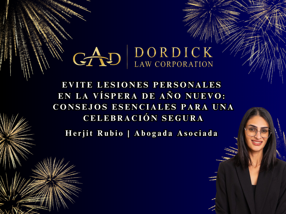 Evite Lesiones Personales en la Noche de Año Nuevo: Consejos Esenciales para una Celebración Segura