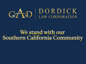 We stand with our Southern California Community