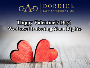 Happy Valentine’s Day! We Love Protecting Your Rights.