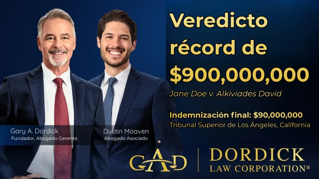 Veredicto récord de $900,000,000 – Jane Doe v. Alkiviades David
