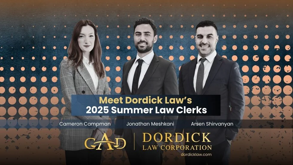 Meet Dordick Law Corporation’s 2025 Summer Law Clerks