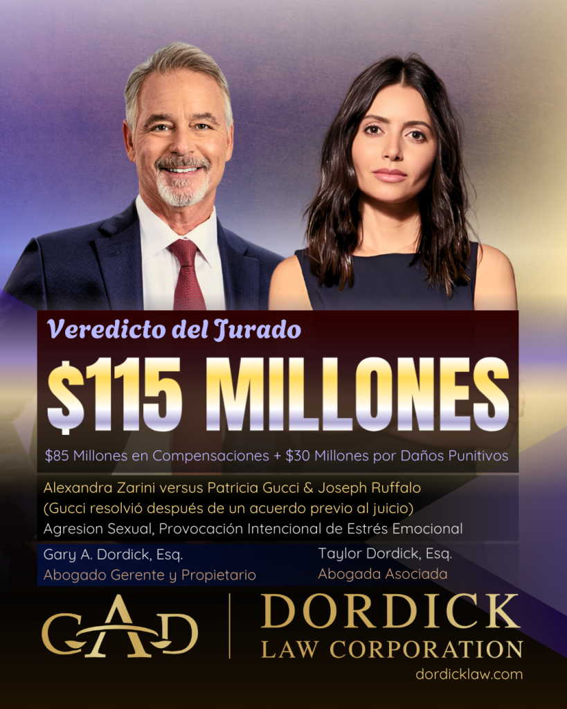 Veredicto de $115 Millones: Alexandra Gucci Zarini vs Patricia Gucci y Joseph Ruffalo