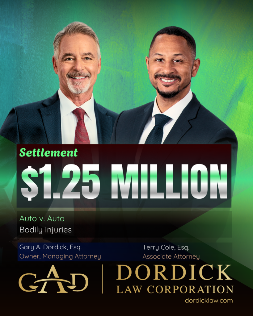 $1.25 Million Settlement: Auto v Auto