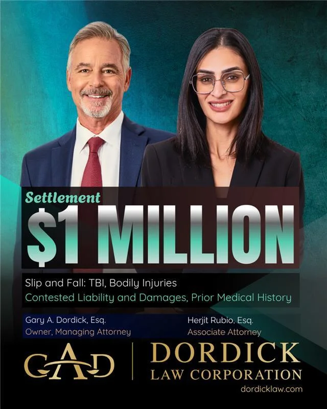 $1 Million Settlement: Slip and Fall