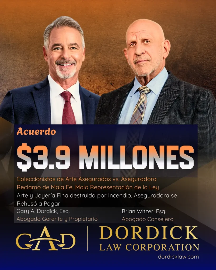 Acuerdo de $3.9 Millones: Coleccionistas de Arte Asegurados vs Aseguradora, Reclamo de Mala Fe