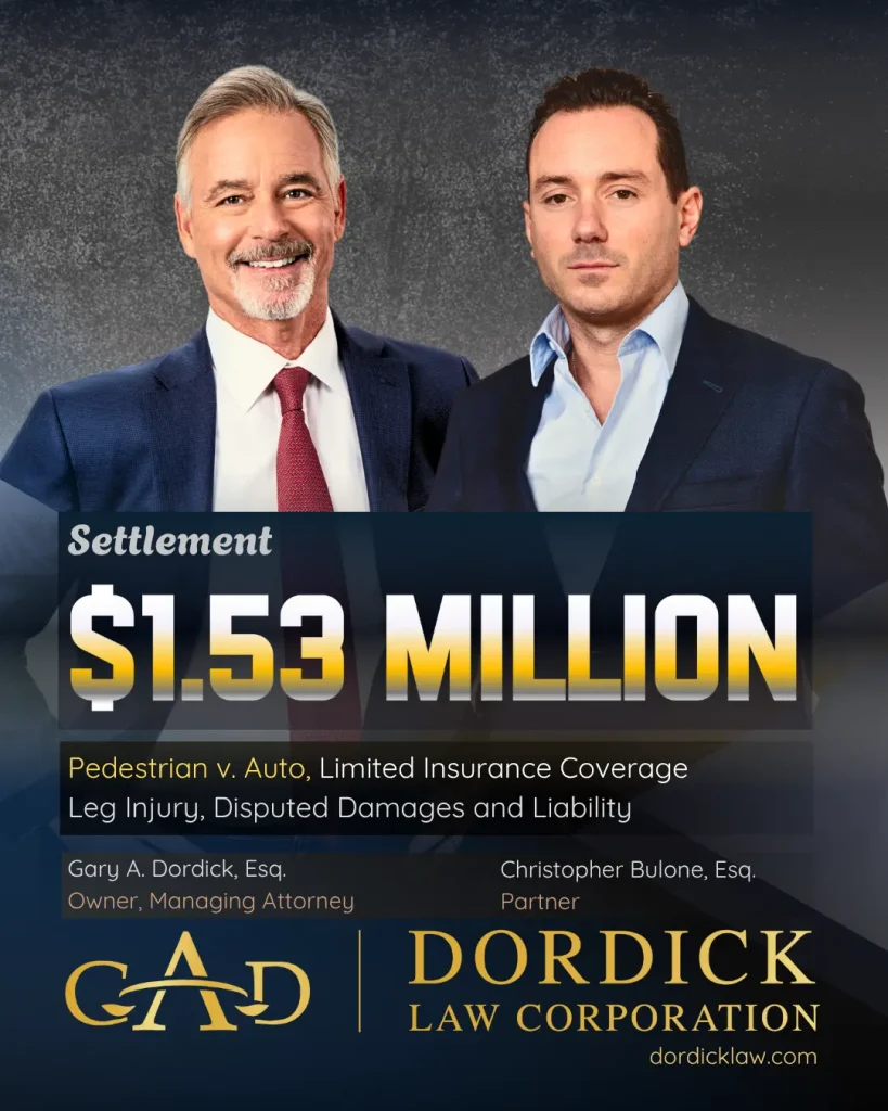 1.53M Settlement Gary Dordick Law Christopher Bulone