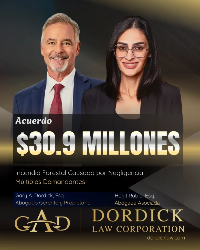 30.9M Wildfire Case - Gary Dordick Herjit Rubio