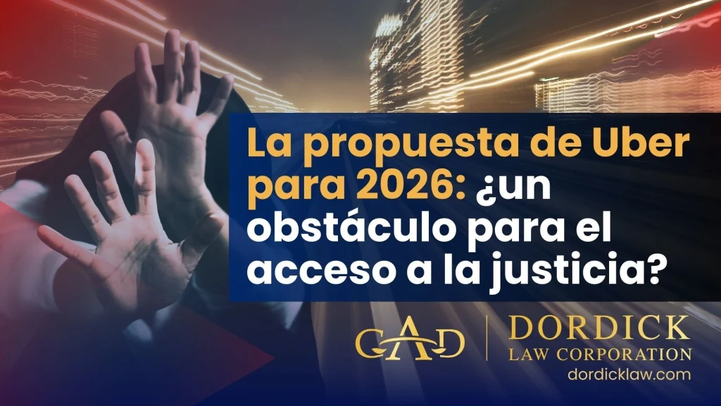 La propuesta de Uber para 2026: ¿Un obstáculo para el acceso a la justicia?