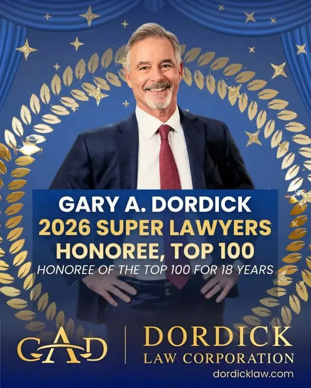 Gary A. Dordick 2026 Super Lawyers Top 100