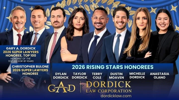Year After Year, Still Shining: Dordick Law Earns 2026 Super Lawyers Recognition