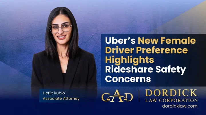 Uber’s New Female Driver Preference Highlights Rideshare Safety Concerns