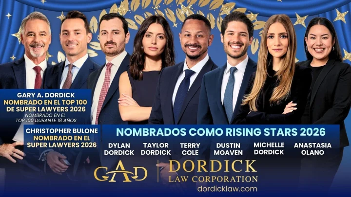 Año tras año, seguimos brillando: Dordick Law obtiene el reconocimiento de Super Lawyers 2026