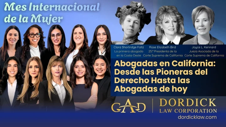 Abogadas en California: Desde las Pioneras del Derecho Hasta las Abogadas de hoy