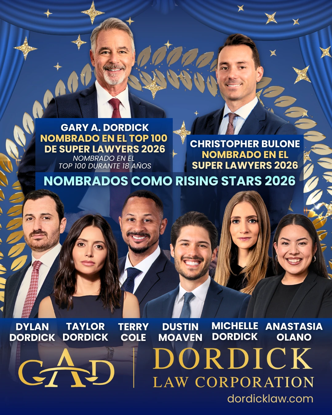 Nombrado en el Top 100 Super Lawyers 2026