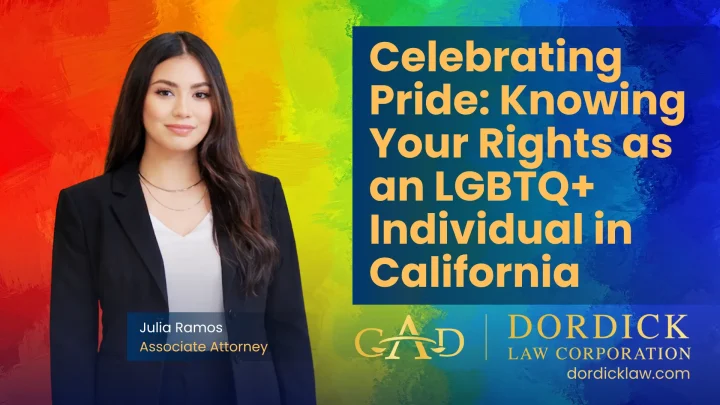 Celebrating Pride: Knowing Your Rights as an LGBTQ+ Individual in California