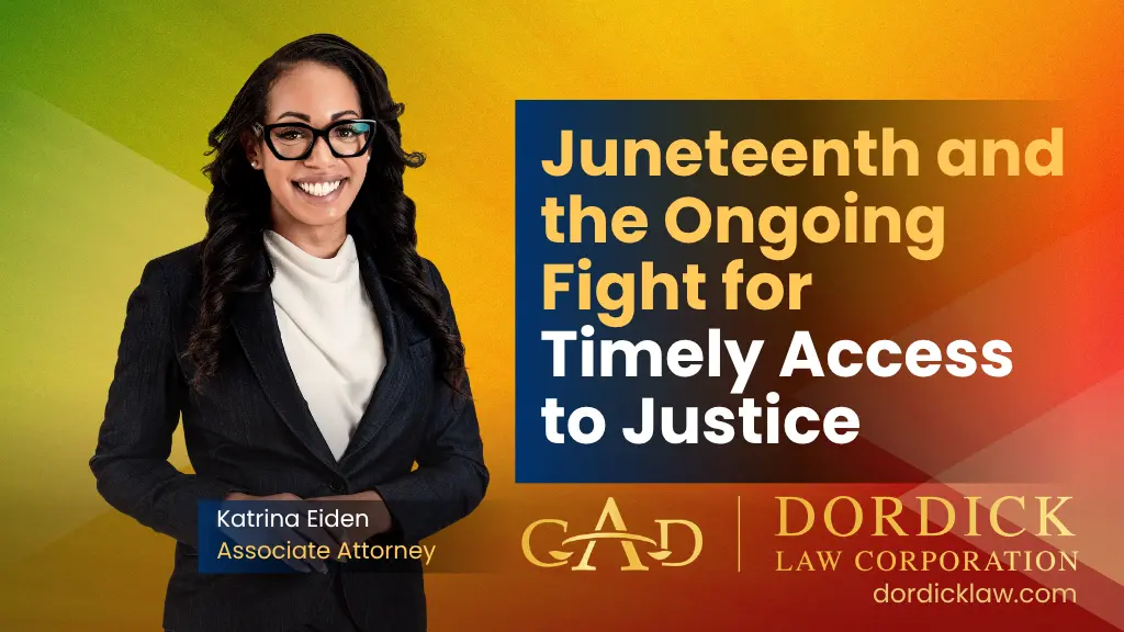 Juneteenth and the Ongoing Fight for Timely Access to Justice