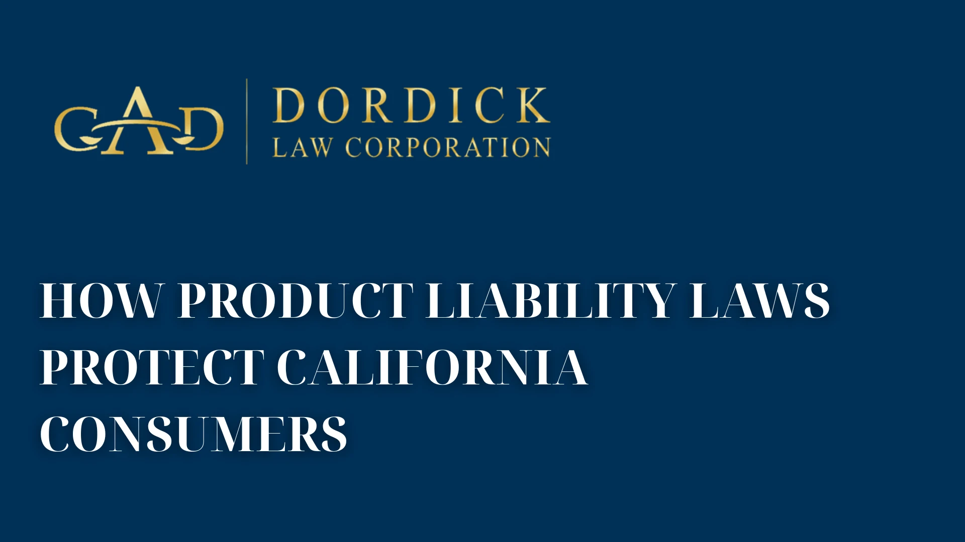 How Product Liability Laws Protect California Consumers image