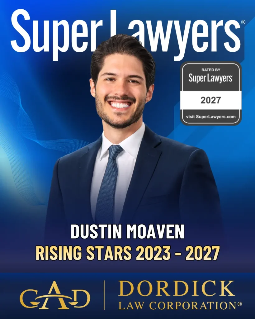Dustin Moaven Super Lawyers Rising Stars 2027