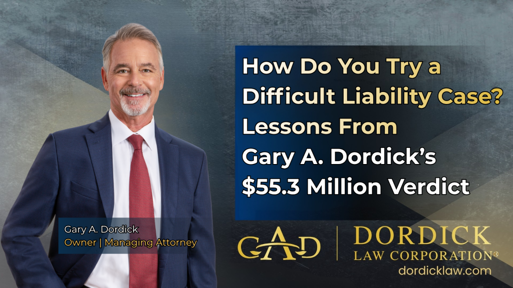 Lessons From Gary A. Dordick’s $55.3 Million Verdict